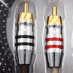 SUNDOWN AUDIO | SAZ2-1.5FT SAZ 2-CHANNEL RCA INTERCONNECTS