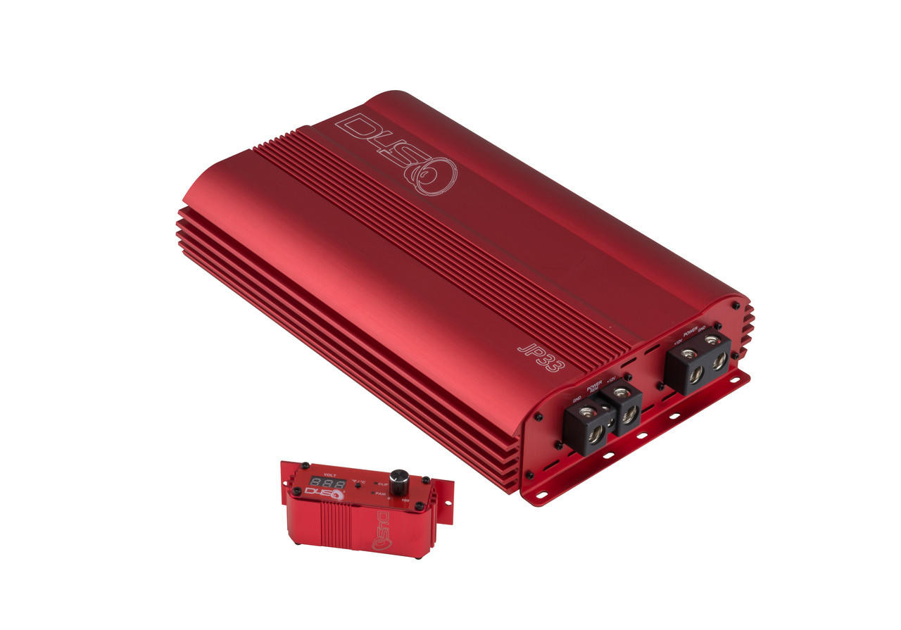DOWN4SOUND | JP33 RED | 3300W RMS AMPLIFIER - Down4Sound Shop