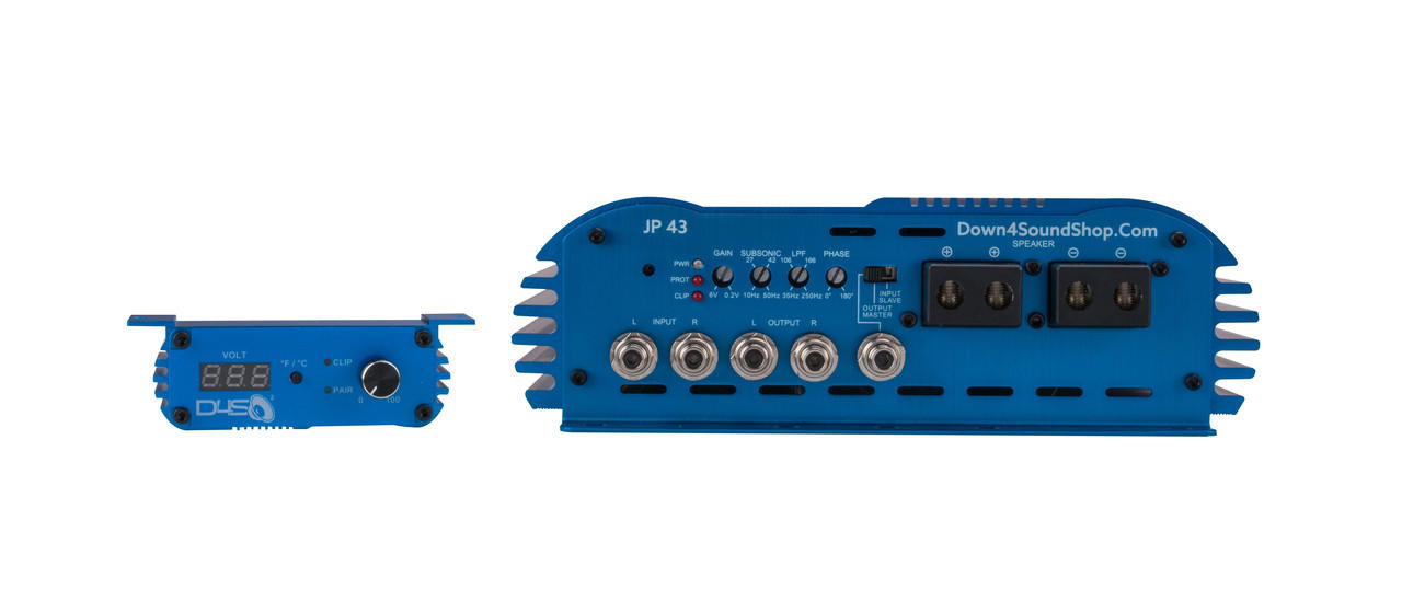 mariaenblue  Down4Sound JP43 4300W RMS Amplifier - High Output Performance