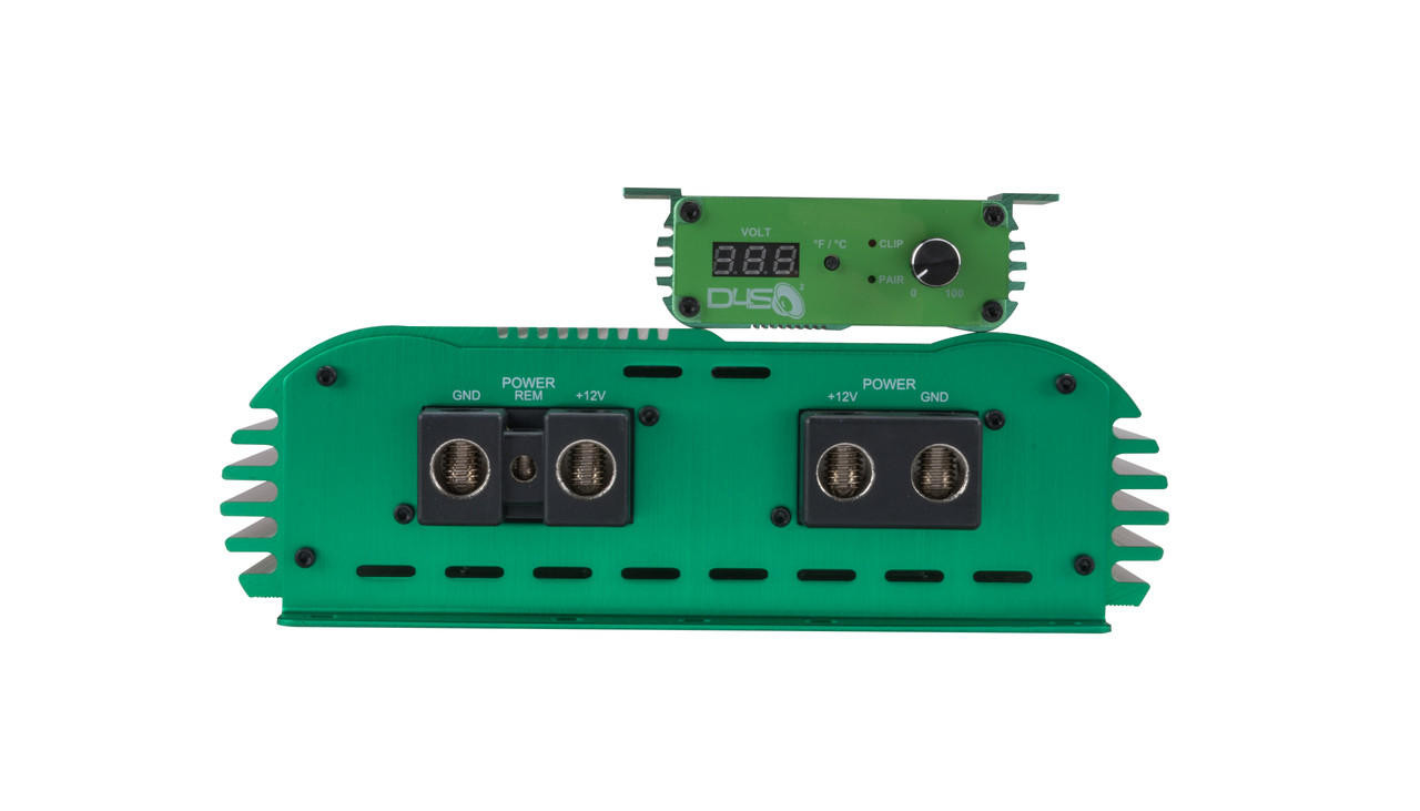 DOWN4SOUND | JP43 GREEN | 4300W RMS AMPLIFIER - Down4Sound Shop