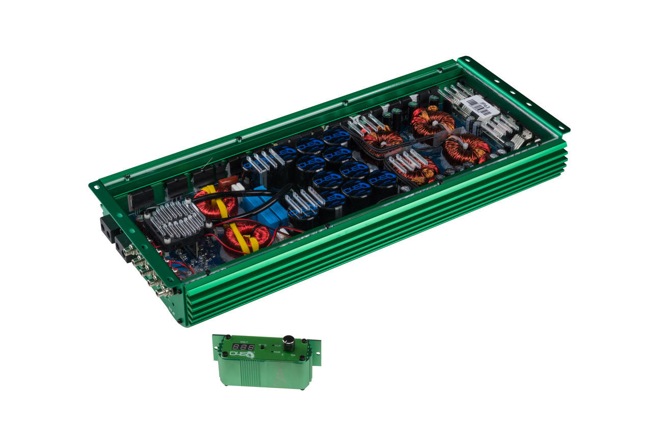 DOWN4SOUND | JP63 GREEN | 6300W RMS AMPLIFIER - Down4Sound Shop