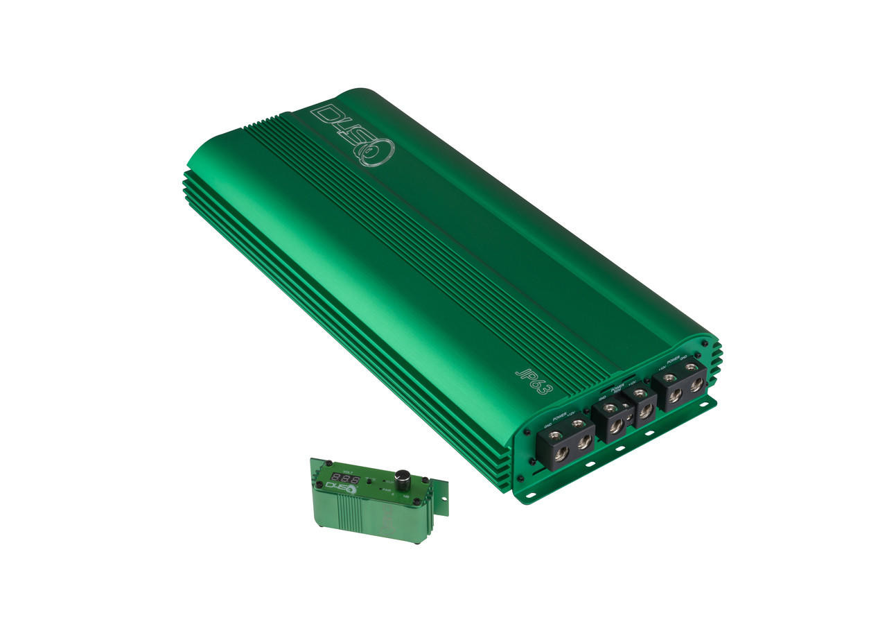 DOWN4SOUND | JP63 GREEN | 6300W RMS AMPLIFIER - Down4Sound Shop