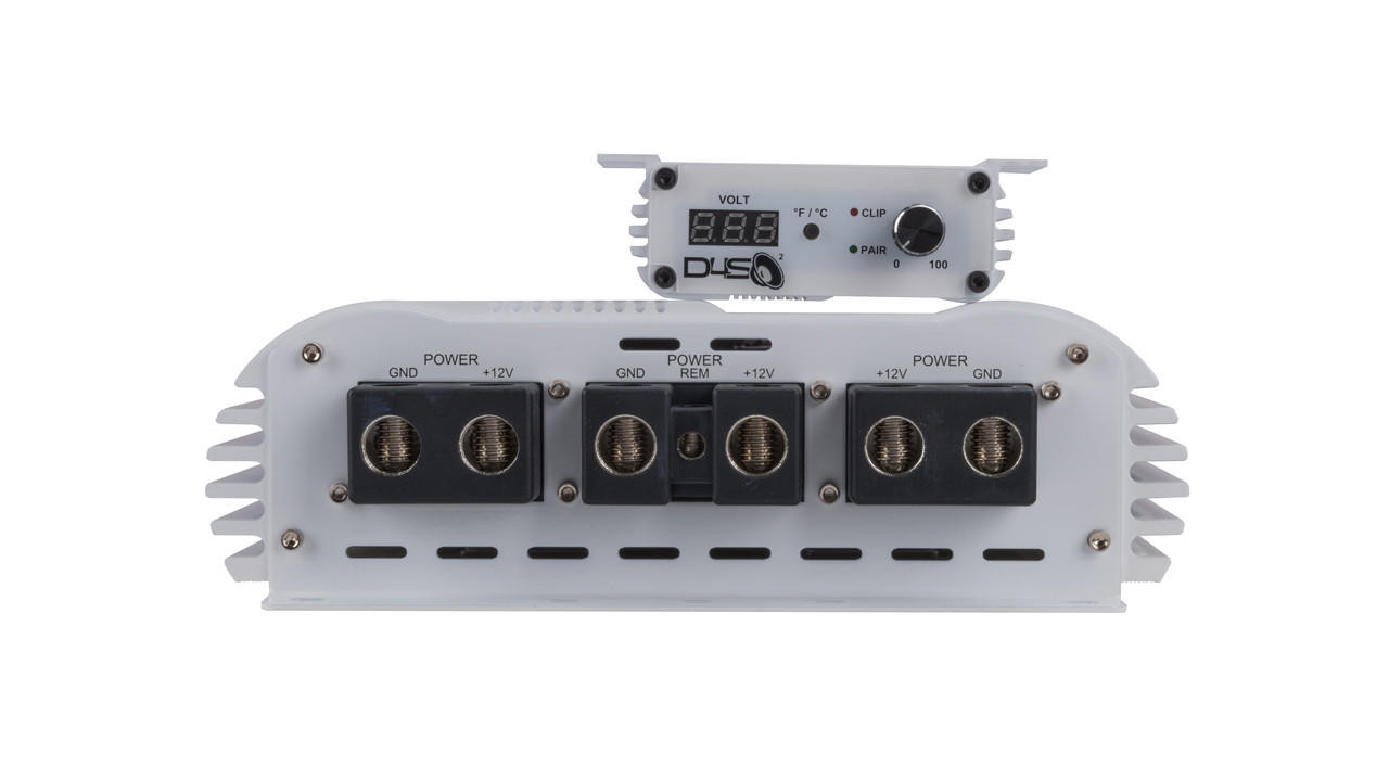DOWN4SOUND | JP63 WHITE GLOSS | 6300W RMS AMPLIFIER - Down4Sound Shop