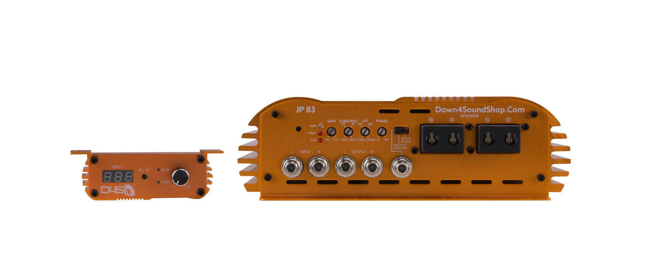 DOWN4SOUND | JP83 ORANGE | 8300W RMS AMPLIFIER - Down4Sound Shop