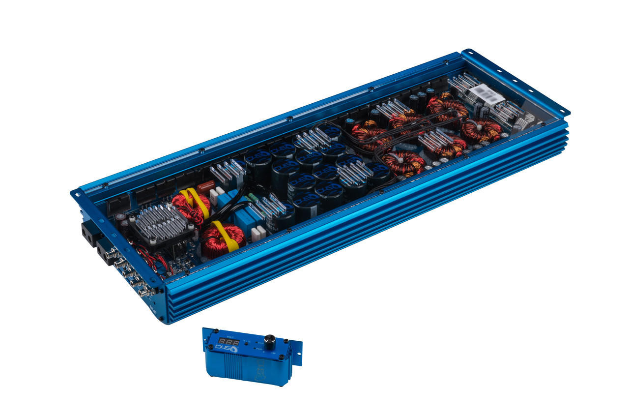 DOWN4SOUND JP83 BLUE | 8300W RMS AMPLIFIER - Down4Sound Shop