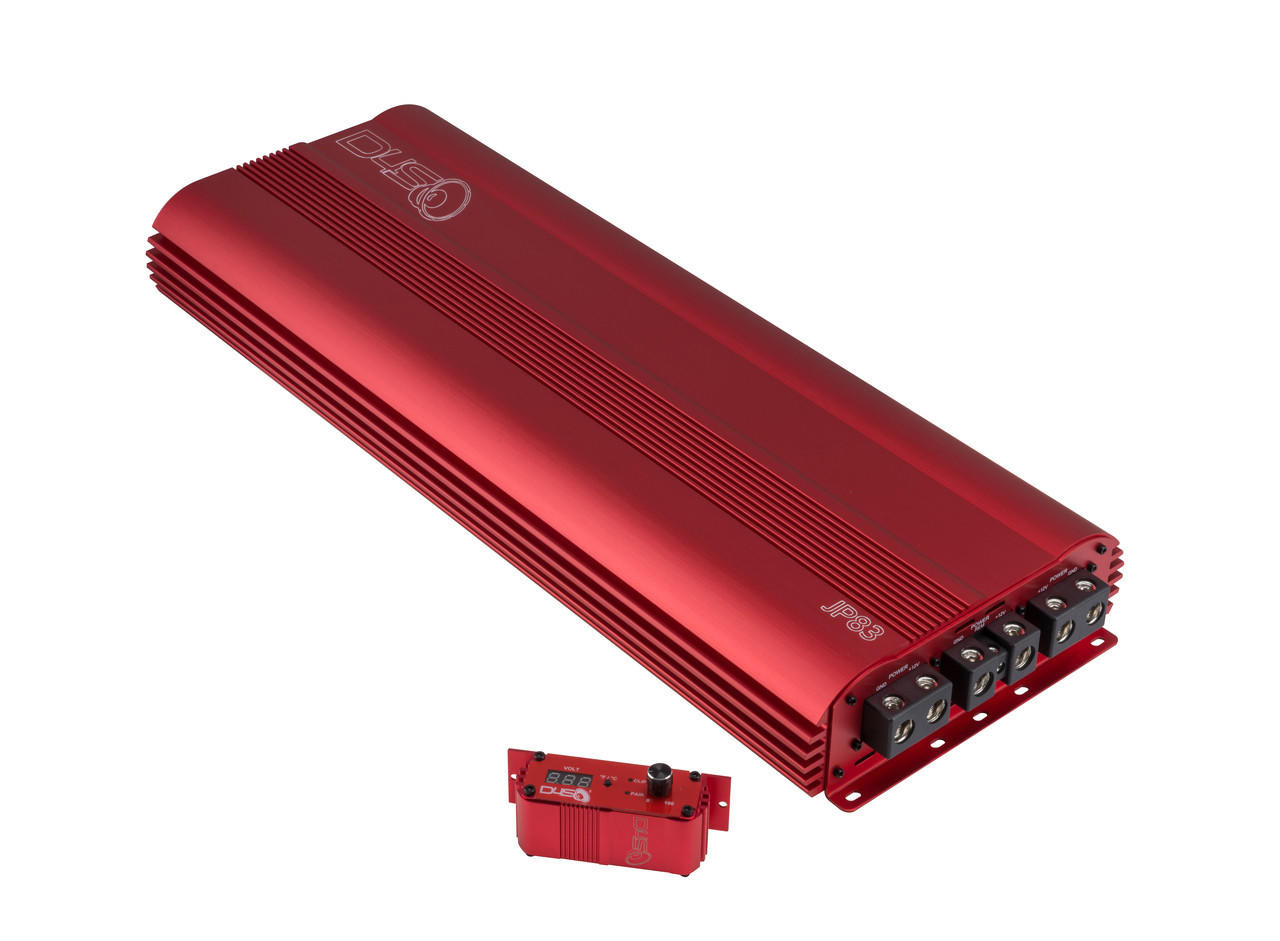 DOWN4SOUND JP83 RED | 8300W RMS AMPLIFIER - Down4Sound Shop