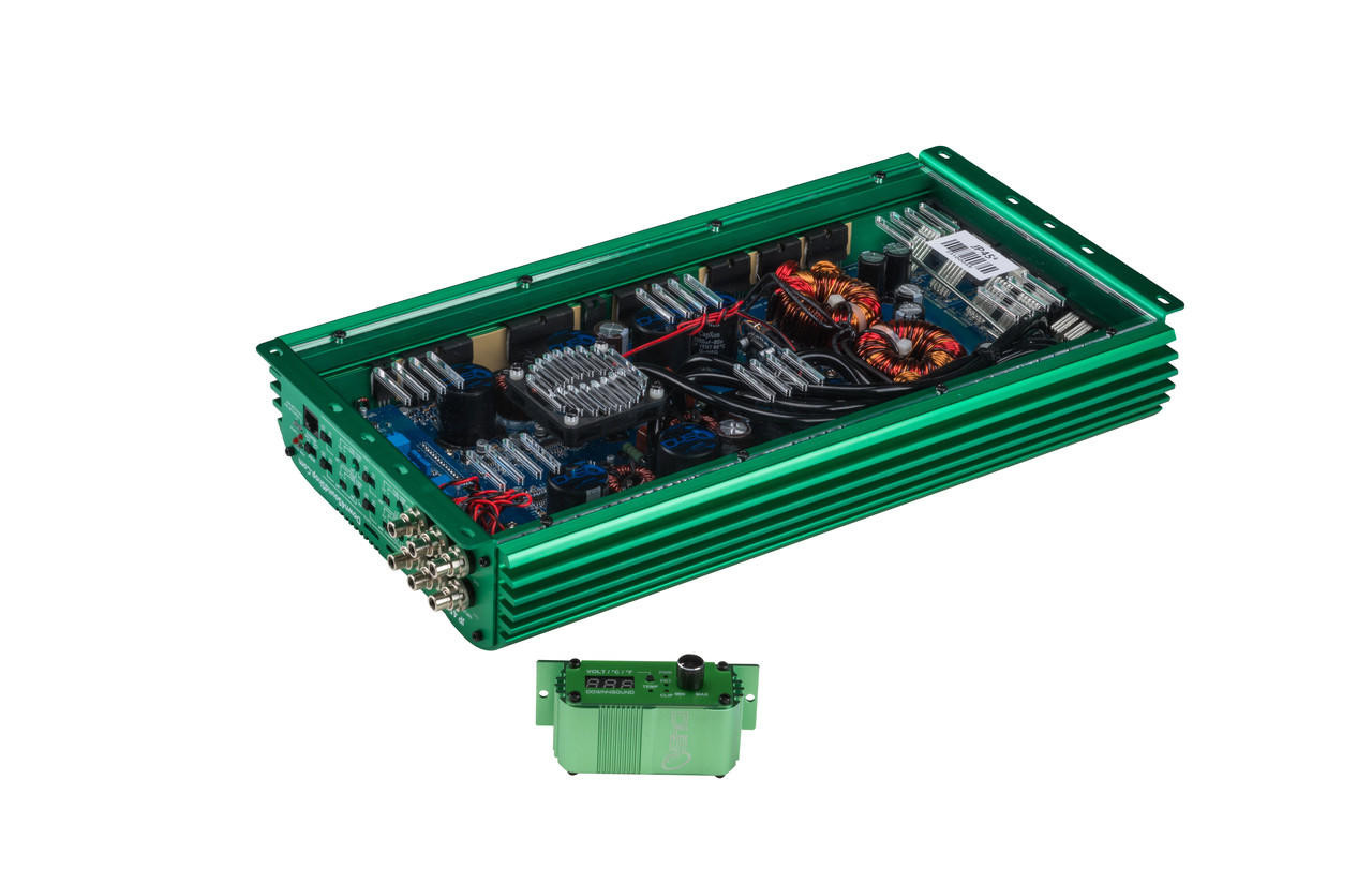 ユリアンページ DOWN4SOUND | JP454 GREEN | 4000W RMS | 4 CHANNEL AMPLIFIER