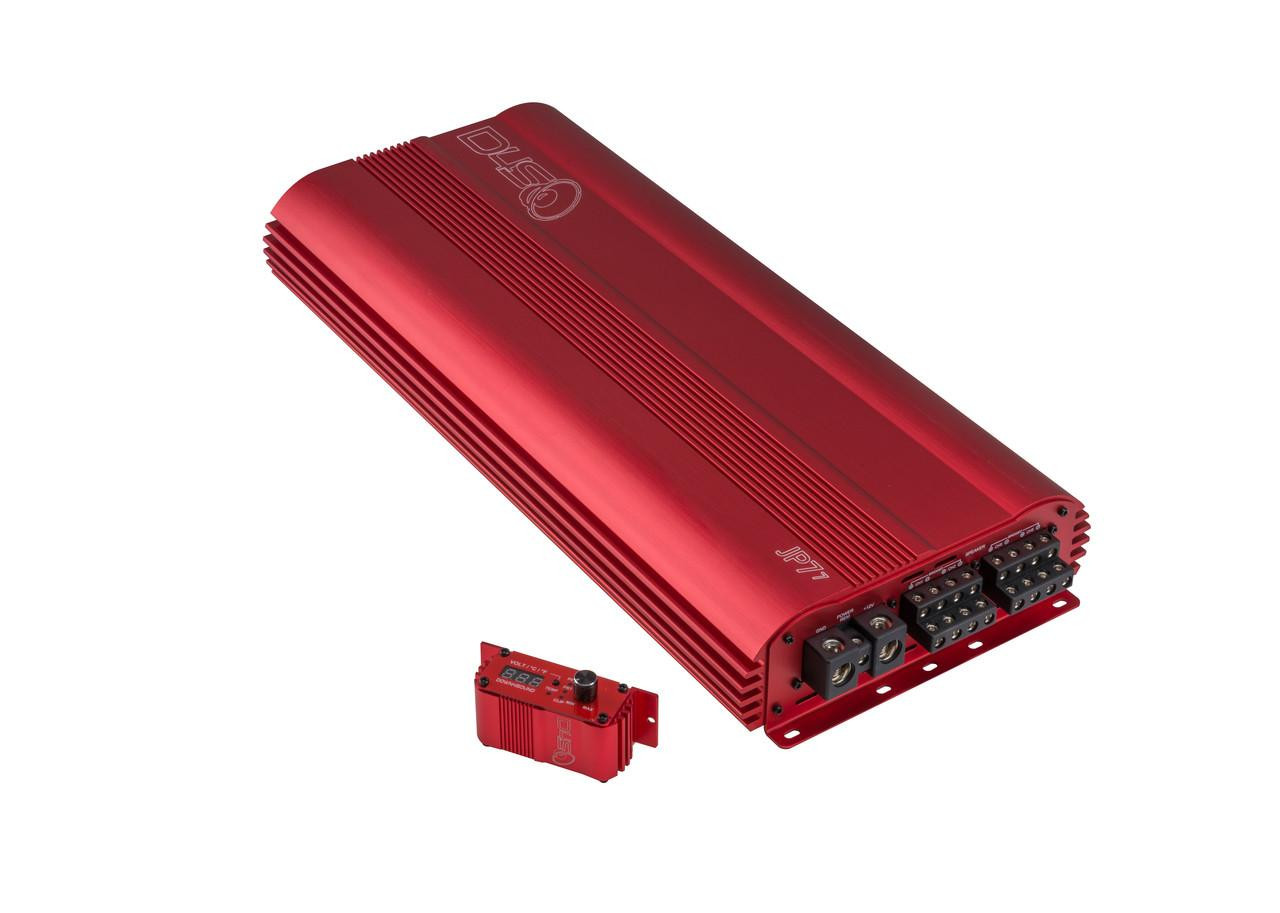 DOWN4SOUND JP77 RED | 3000W RMS - 7 CHANNEL AMPLIFIER - Down4Sound