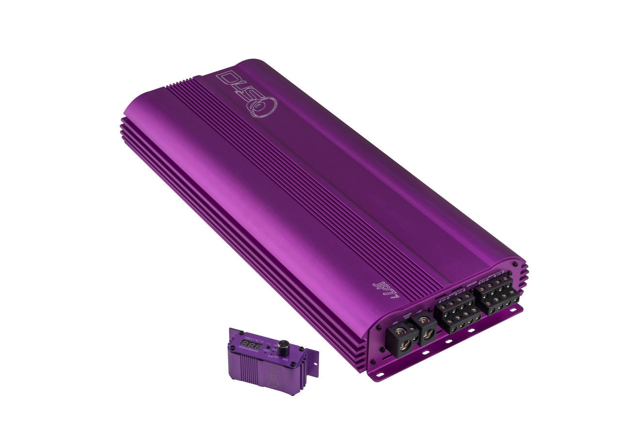DOWN4SOUND | JP77 PURPLE | 3000W RMS | 7 CHANNEL AMPLIFIER