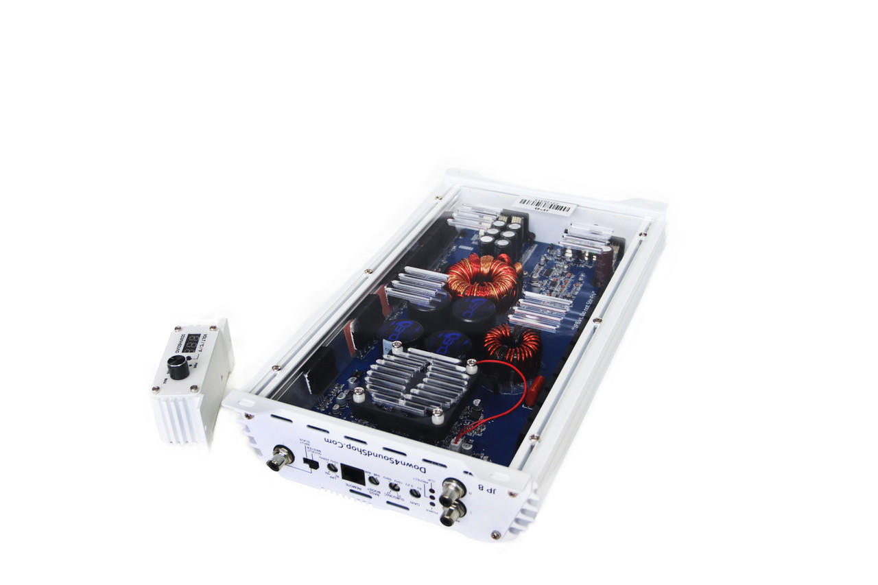 DOWN4SOUND | JP8 V1.5 - WHITE GLOSS | 800W RMS | AMPLIFIER