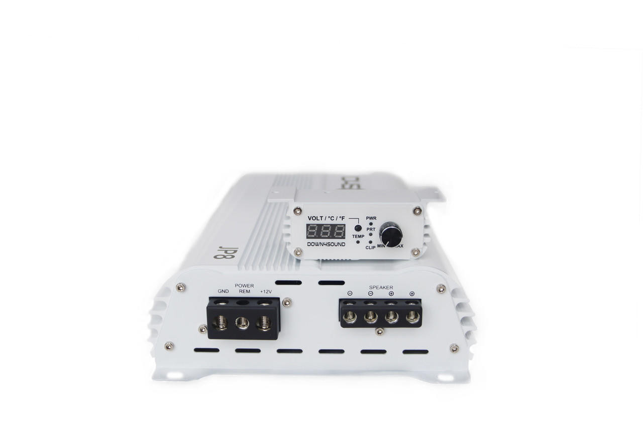 DOWN4SOUND | JP8 V1.5 - WHITE GLOSS | 800W RMS | AMPLIFIER