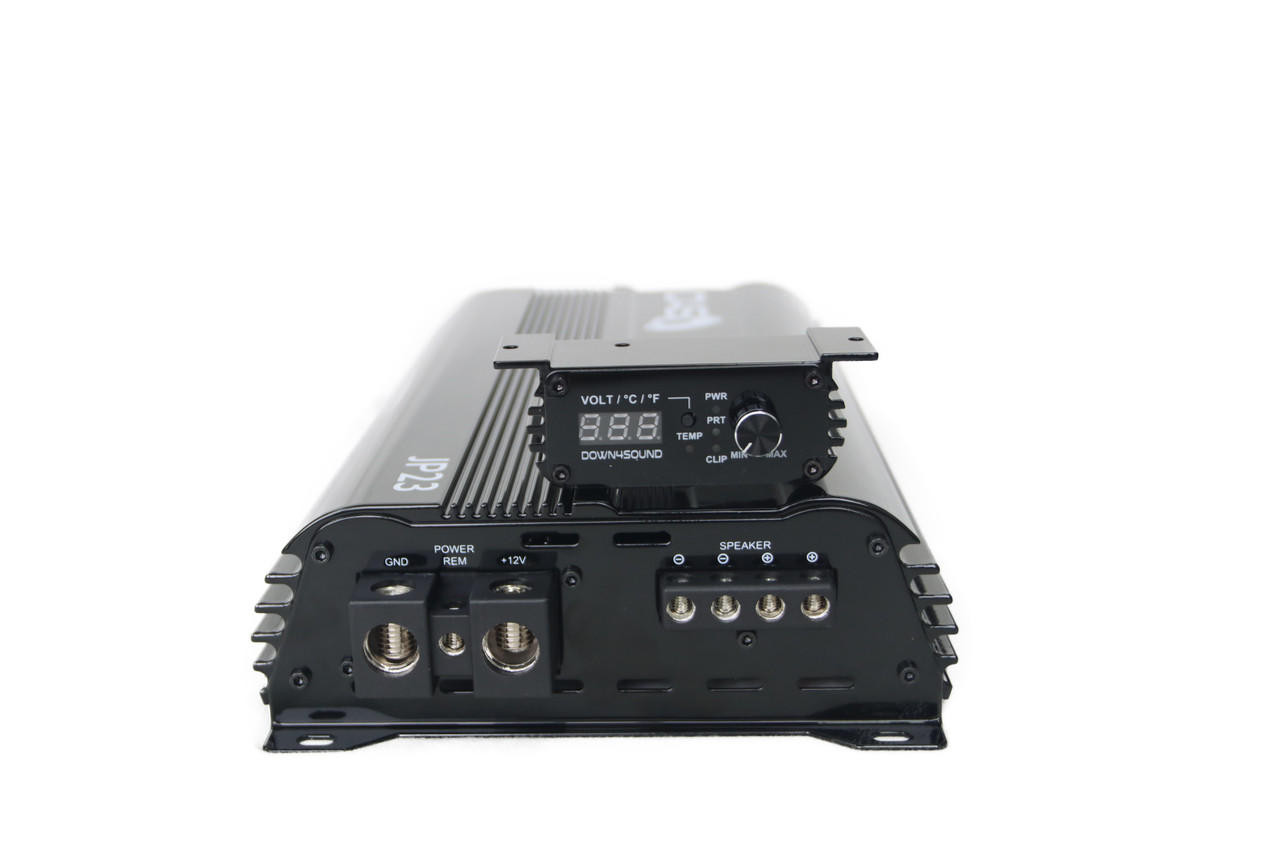 DOWN4SOUND | JP23 V2 - BLACK GLOSS | 2800W RMS AMPLIFIER
