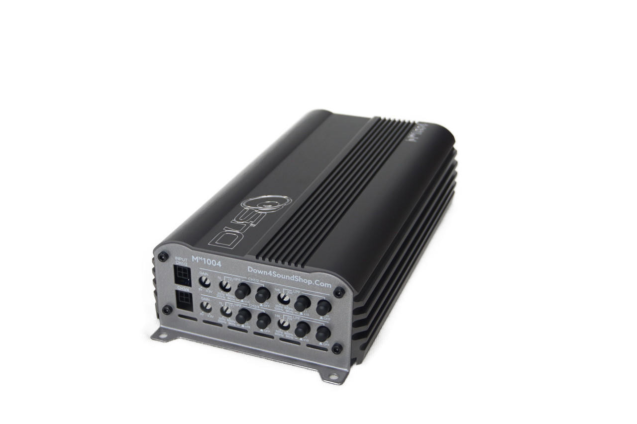 DOWN4SOUND | MM1004 (MINI MAXX) - GRAY | 700W RMS MINI | 4 CHANNEL