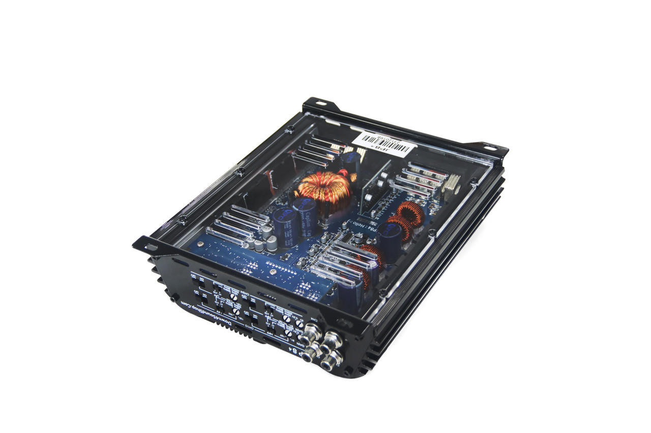 DOWN4SOUND JP84 - BLACK GLOSS | 400W RMS 4CH AMPLIFIER