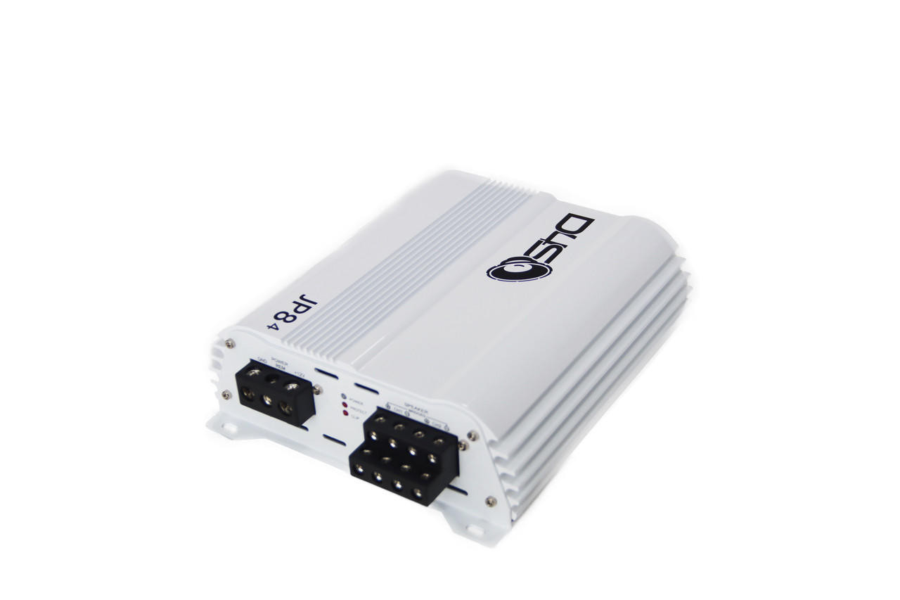 DOWN4SOUND | JP84 - WHITE GLOSS | 400W RMS | 4 CHANNEL AMPLIFIER