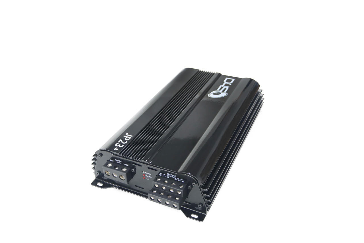 DOWN4SOUND | JP234 - BLACK GLOSS | 2000W | 4 CHANNEL AMPLIFIER