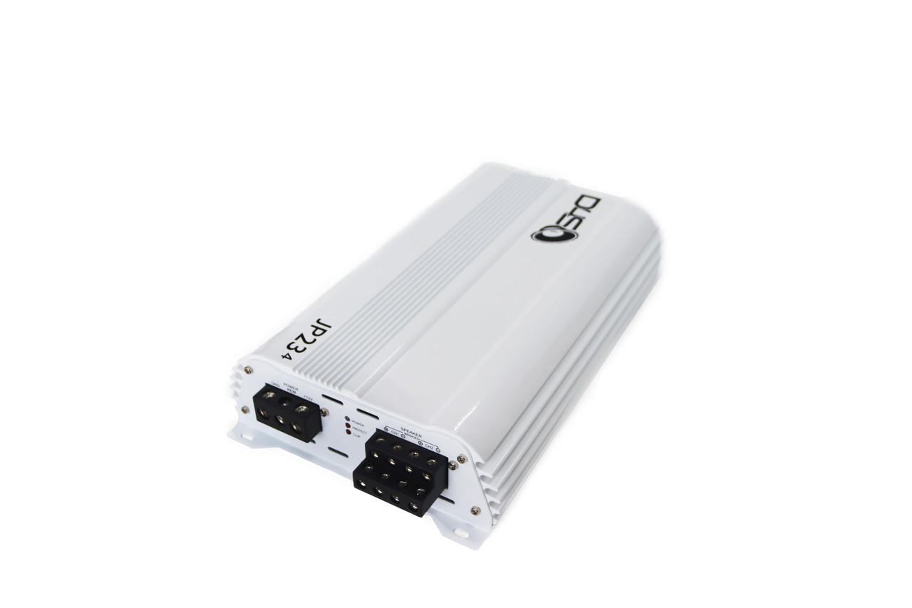 DOWN4SOUND JP234 - WHITE GLOSS | 2000W 4CH AMPLIFIER - Down4Sound Shop