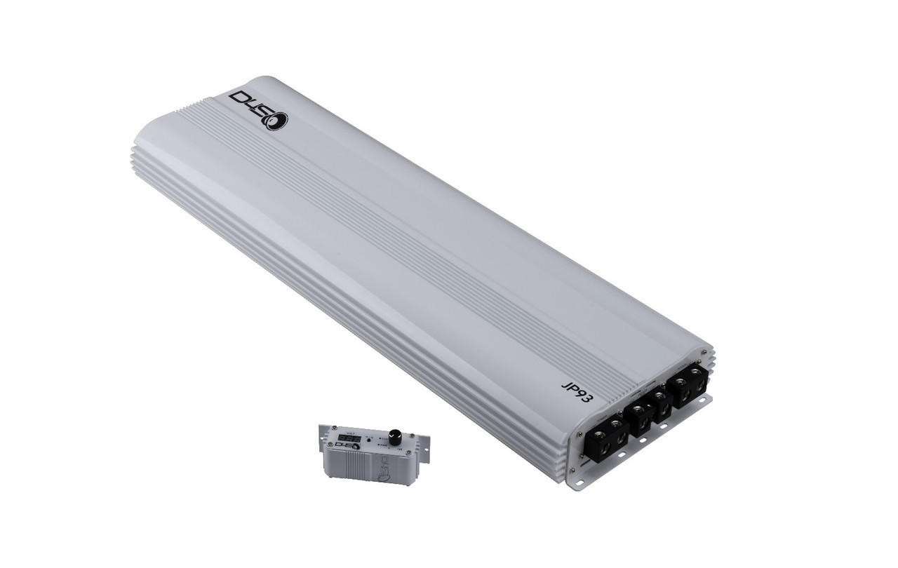 DOWN4SOUND JP93 WHITE GLOSS | 9300W RMS AMPLIFIER - Down4Sound Shop