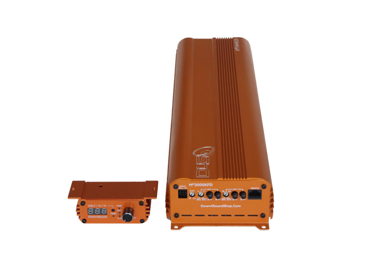 DOWN4SOUND | MM3000KFD (MINI MAXX) - ORANGE | 3000W RMS MINI