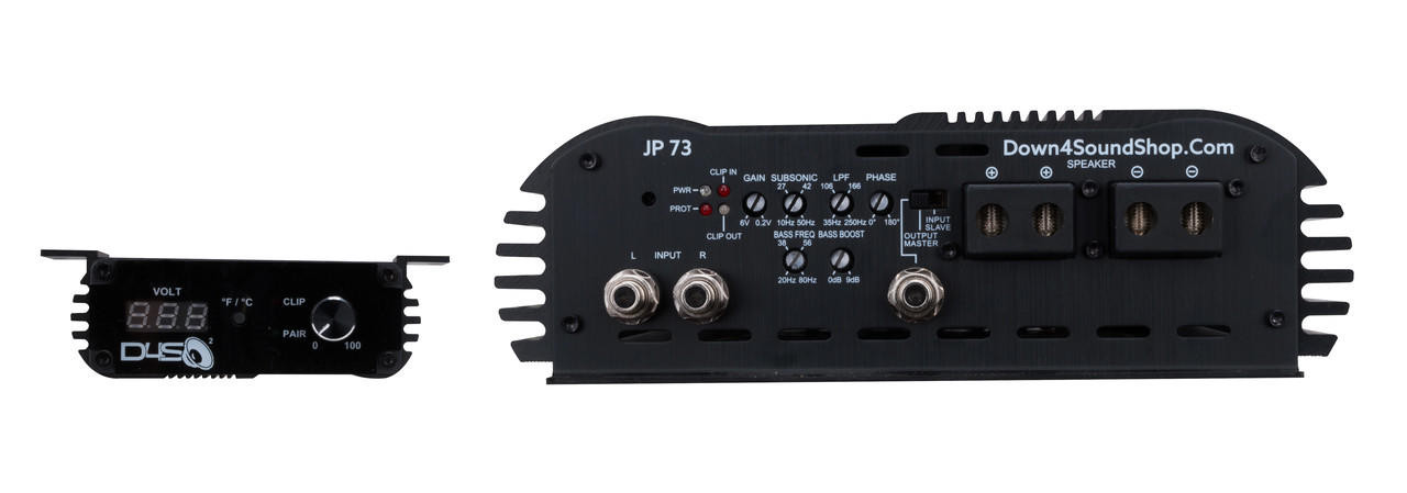 DOWN4SOUND | JP73 BLACK | 7300W RMS AMPLIFIER - Down4Sound Shop