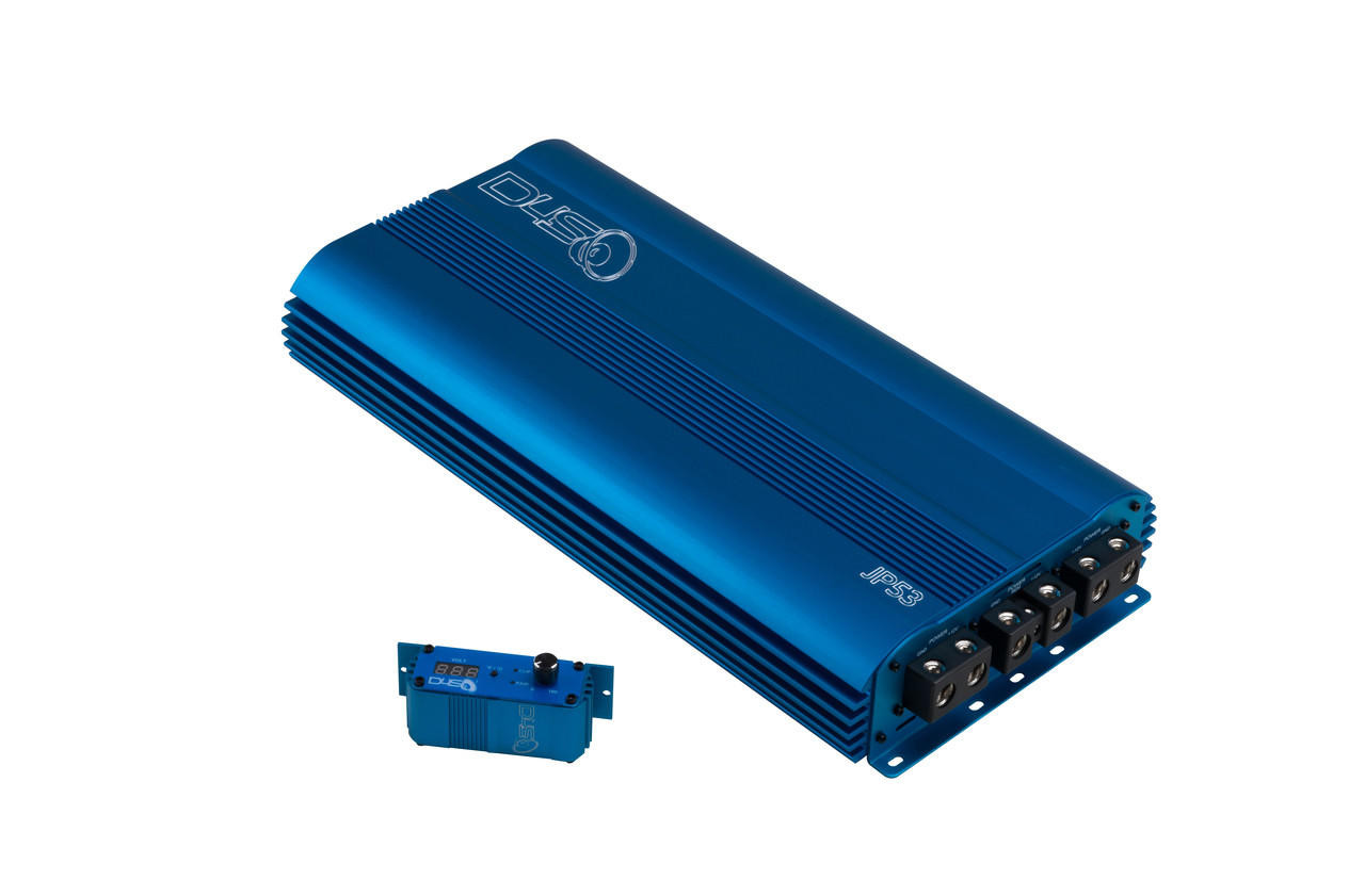 DOWN4SOUND | JP53 BLUE | 5300W RMS AMPLIFIER - Down4Sound Shop
