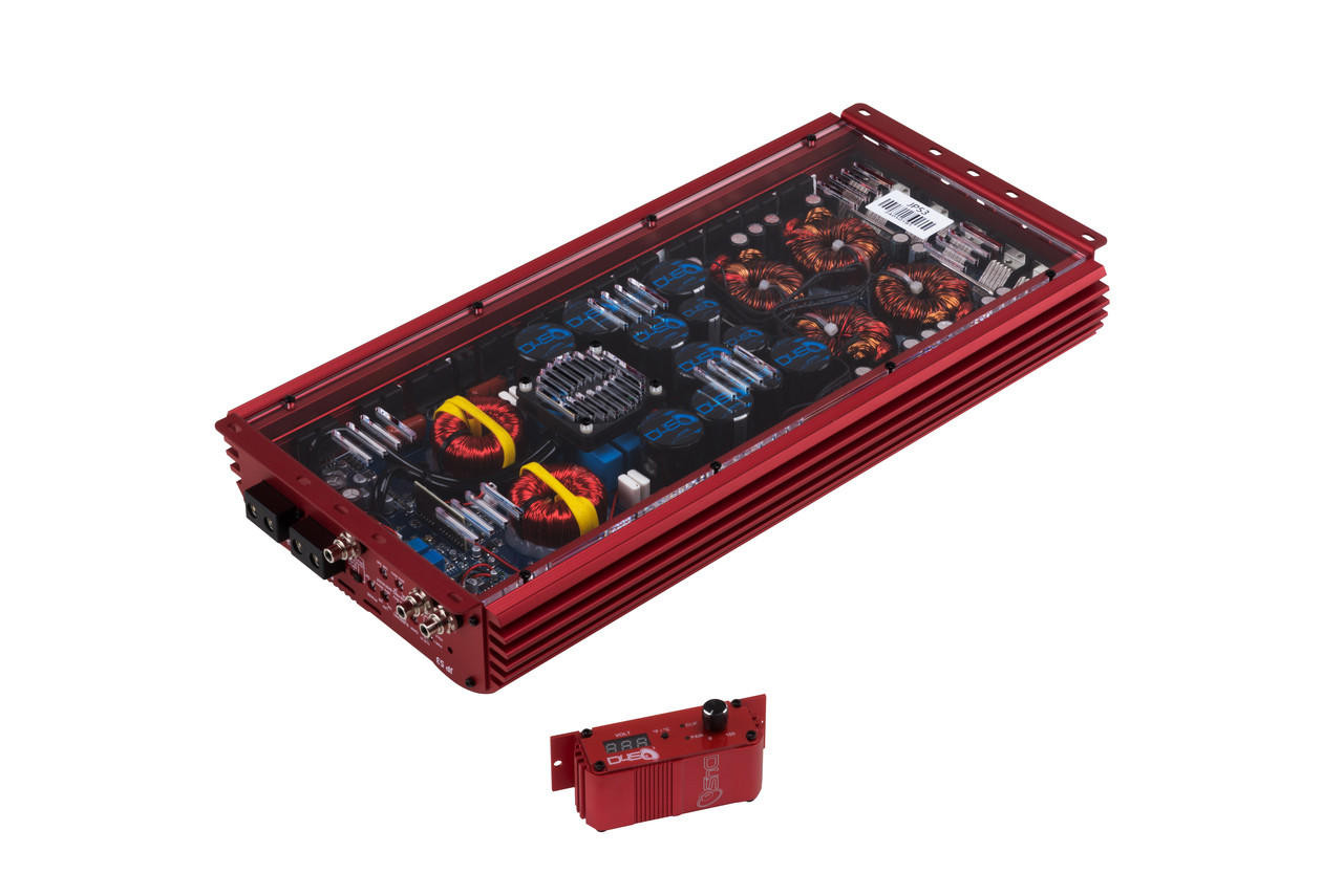 DOWN4SOUND | JP53 RED | 5300W RMS AMPLIFIER - Down4Sound Shop