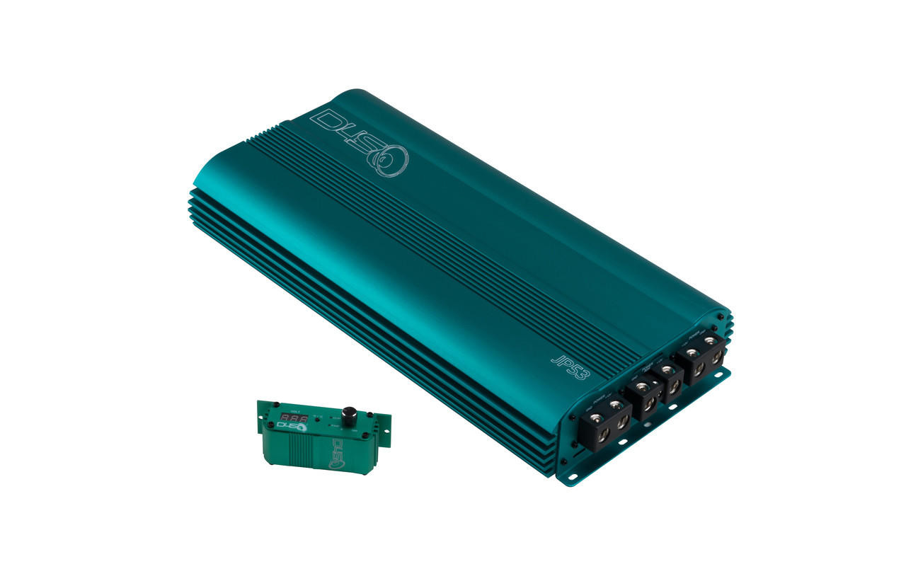 DOWN4SOUND | JP53 TEAL | 5300W RMS AMPLIFIER - Down4Sound Shop