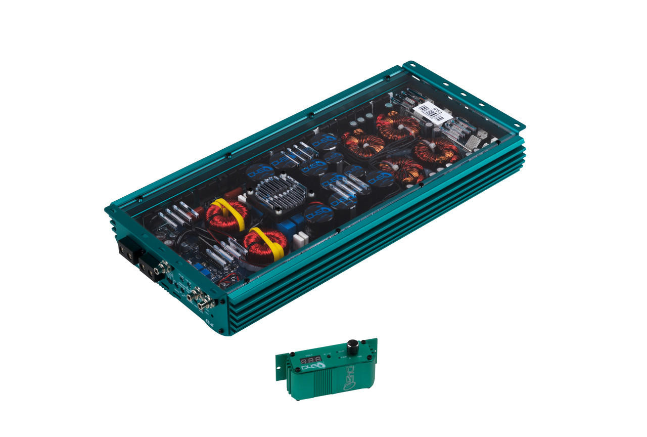 DOWN4SOUND | JP53 TEAL | 5300W RMS AMPLIFIER - Down4Sound Shop