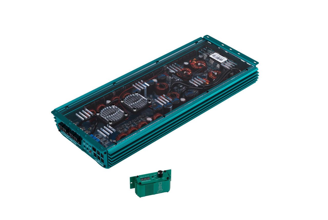 DOWN4SOUND | EZYPWR 810 TEAL | 4000W RMS | 10 CHANNEL AMPLIFIER