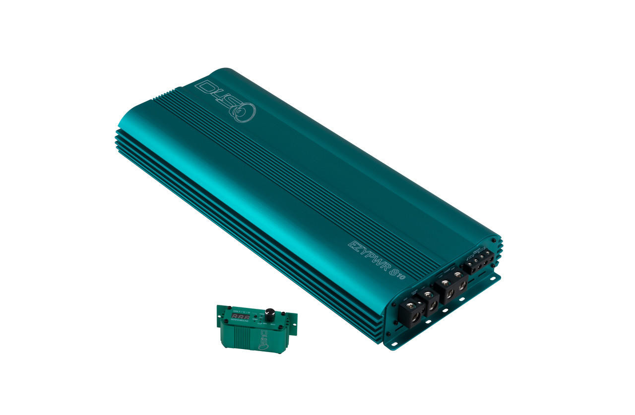 DOWN4SOUND | EZYPWR 810 TEAL | 4000W RMS | 10 CHANNEL AMPLIFIER