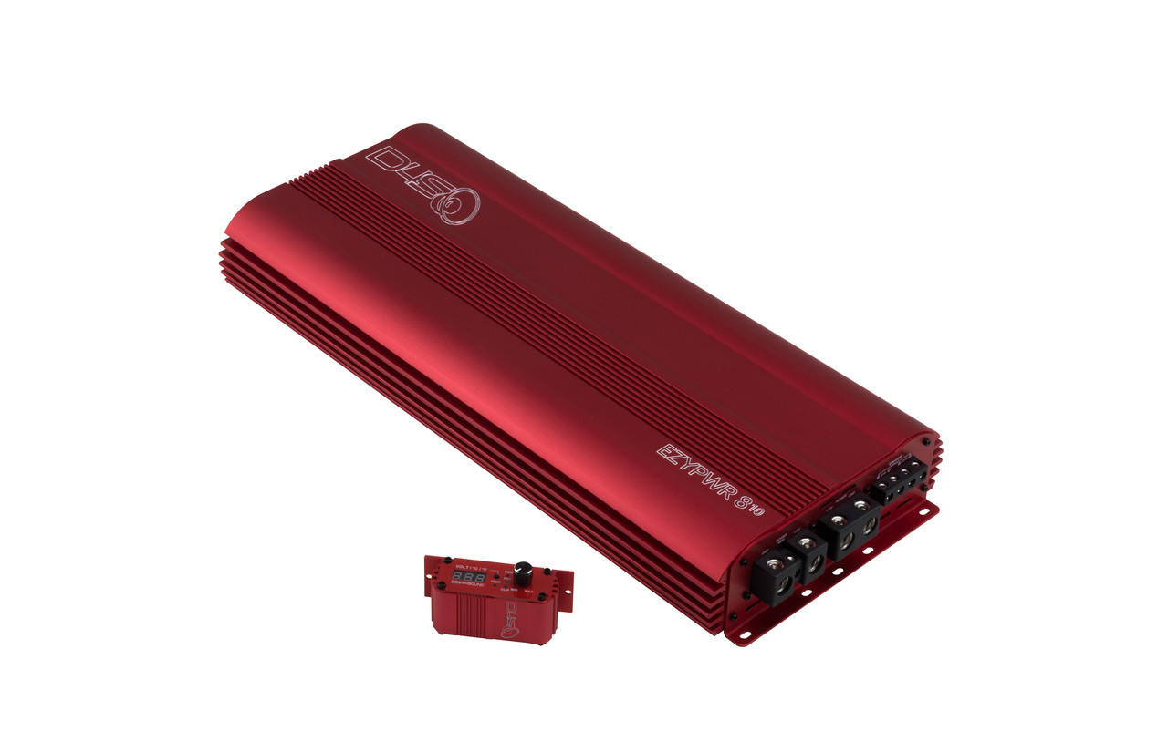 DOWN4SOUND | EZYPWR 810 RED | 4000W RMS | 10 CHANNEL AMPLIFIER