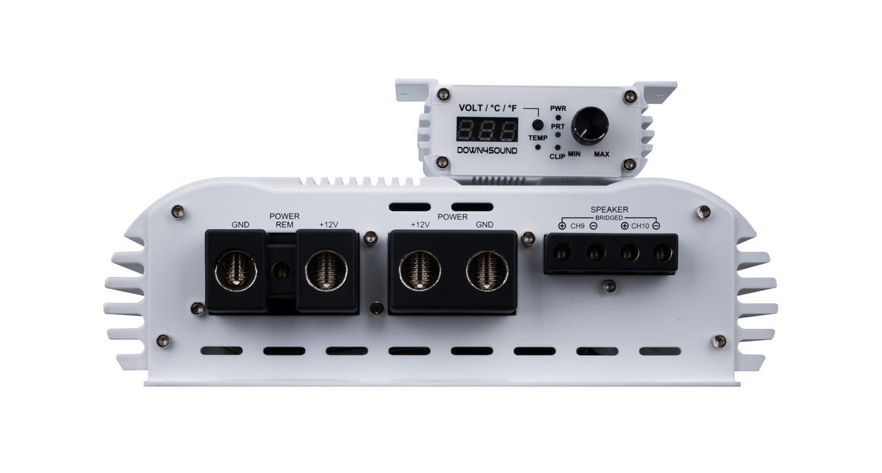 DOWN4SOUND | EZYPWR 810 WHITE GLOSS | 4000W RMS | 10 CHANNEL