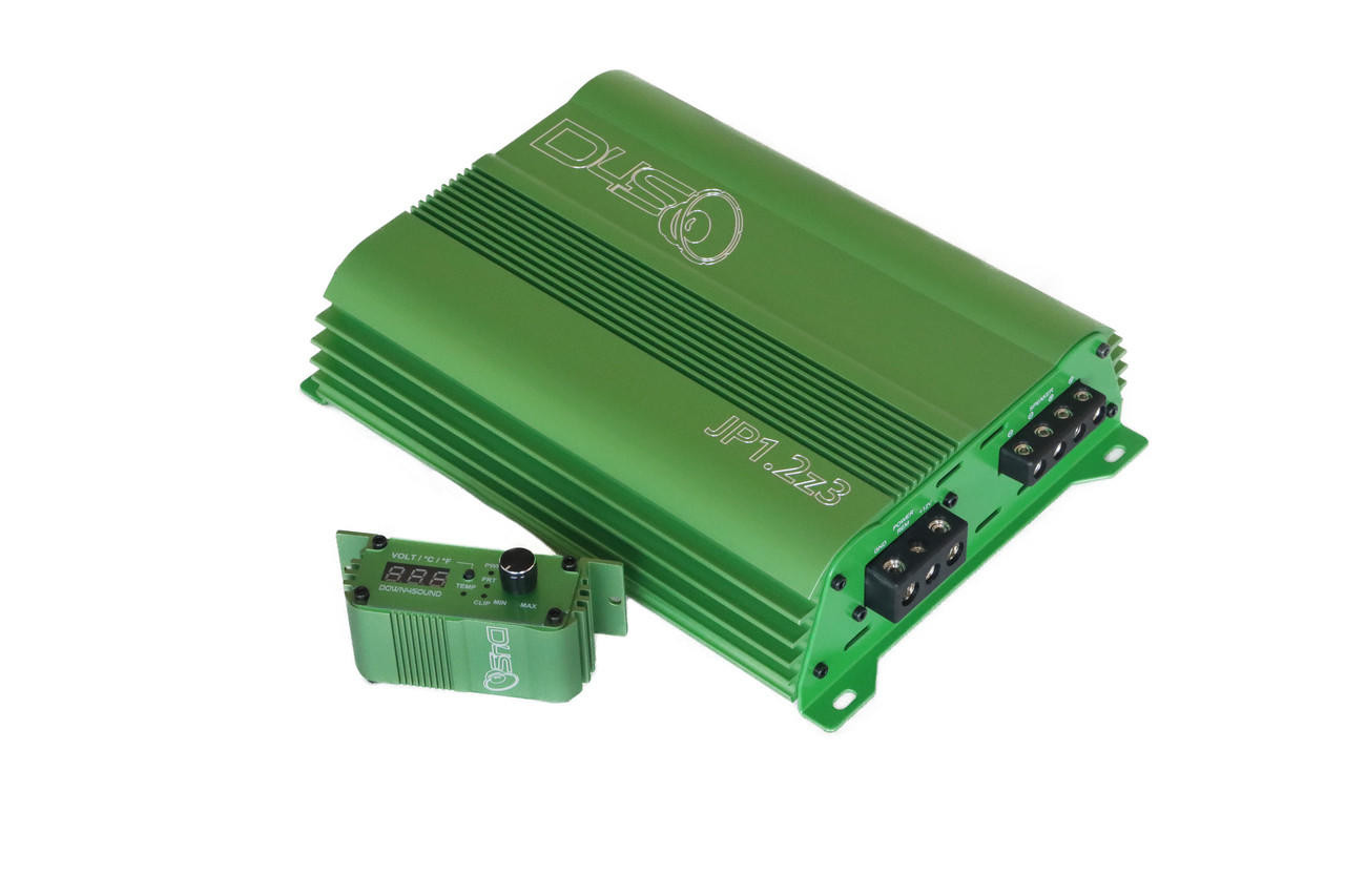 DOWN4SOUND JP1.2Z3 GREEN | 1200W RMS - 4 2 1 ANY-OHM AMPLIFIER