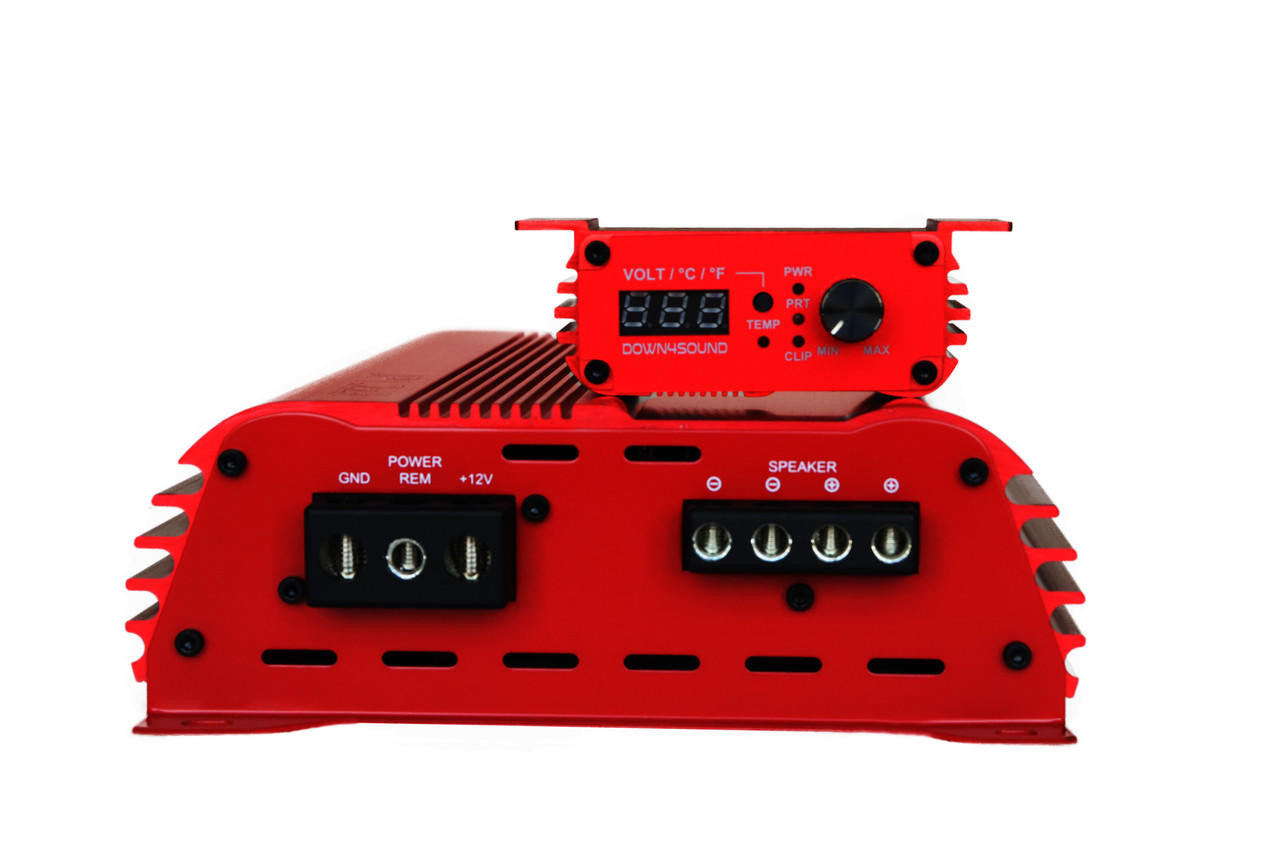 DOWN4SOUND | JP1.2Z3 RED | 1200W RMS | 4 2 1 ANY-OHM AMPLIFIER