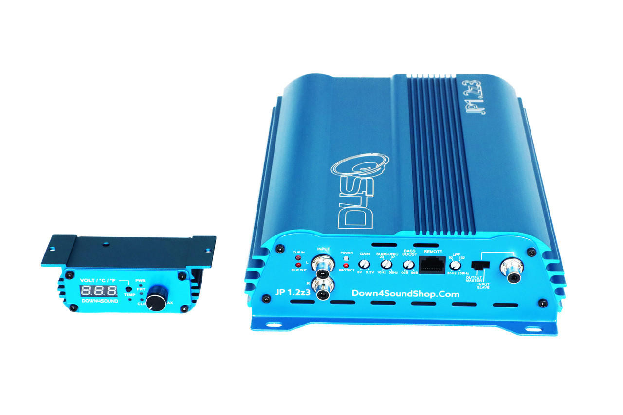 DOWN4SOUND JP1.2Z3 BLUE | 1200W RMS - 4 2 1 ANY-OHM AMPLIFIER