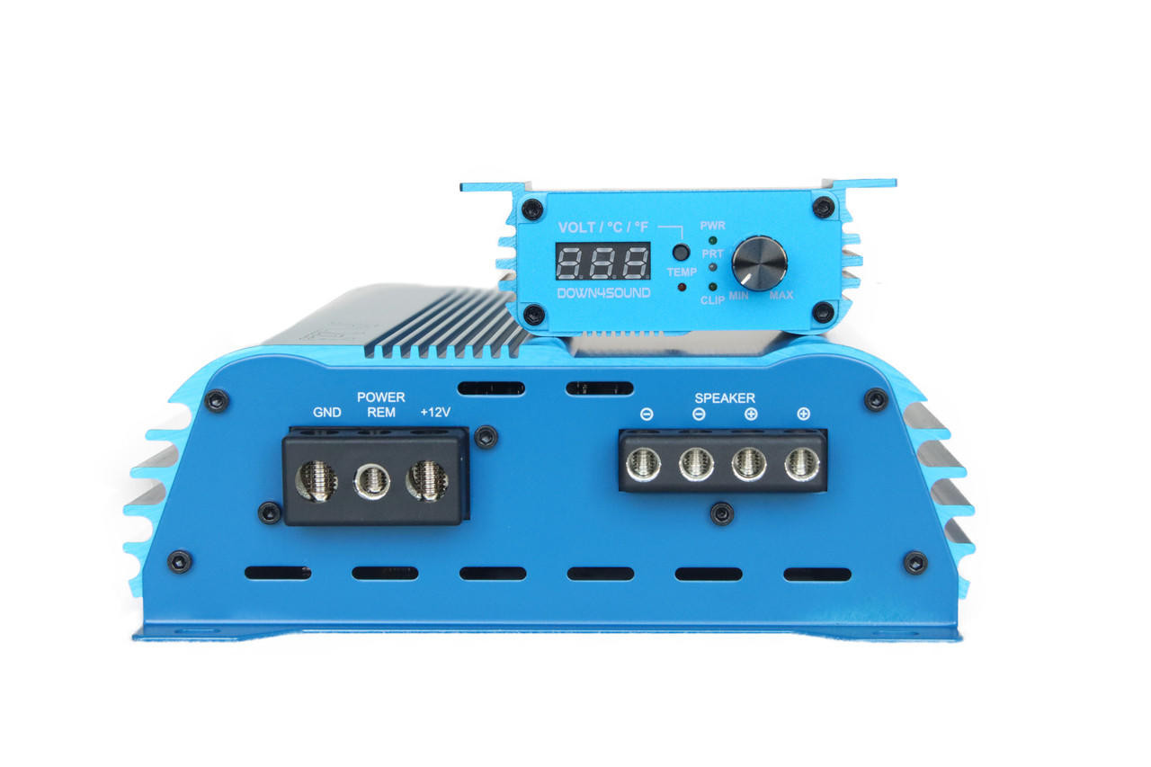 DOWN4SOUND | JP1.2Z3 BLUE | 1200W RMS | 4 2 1 ANY-OHM AMPLIFIER