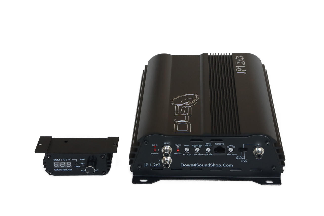 DOWN4SOUND JP1.2Z3 BLACK | 1200W RMS - 4 2 1 ANY-OHM AMPLIFIER