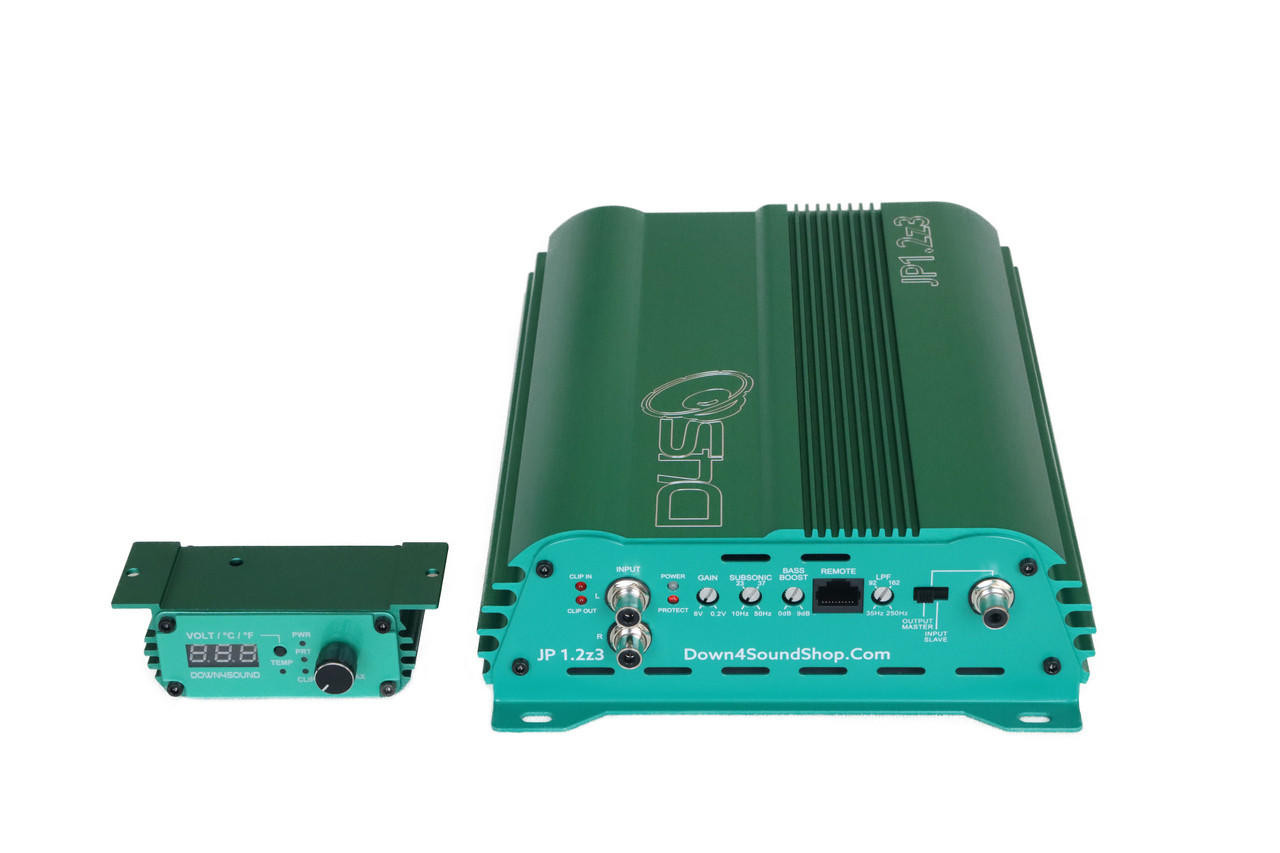 DOWN4SOUND | JP1.2Z3 TEAL | 1200W RMS | 4 2 1 ANY-OHM AMPLIFIER