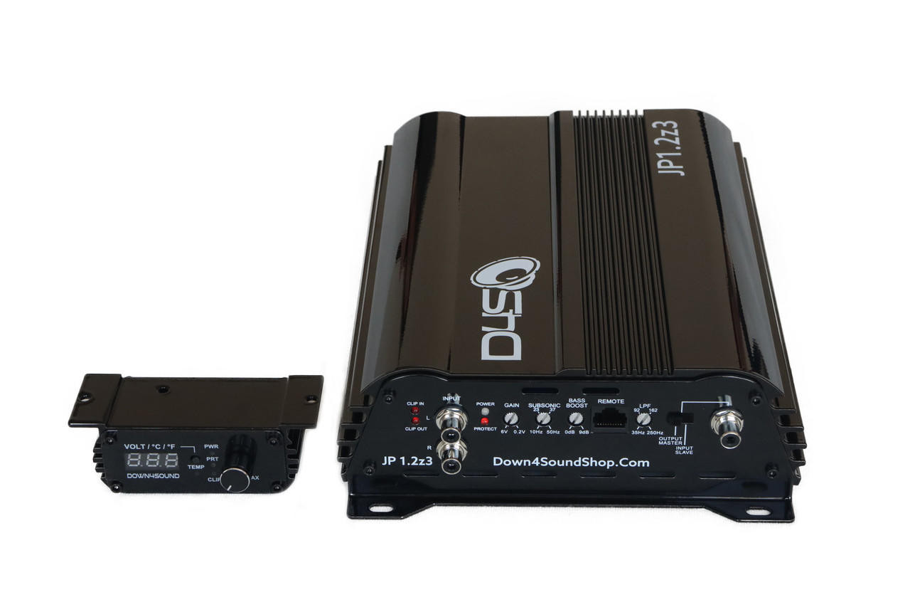 DOWN4SOUND | JP1.2Z3 BLACK GLOSS | 1200W RMS | 4 2 1 ANY-OHM