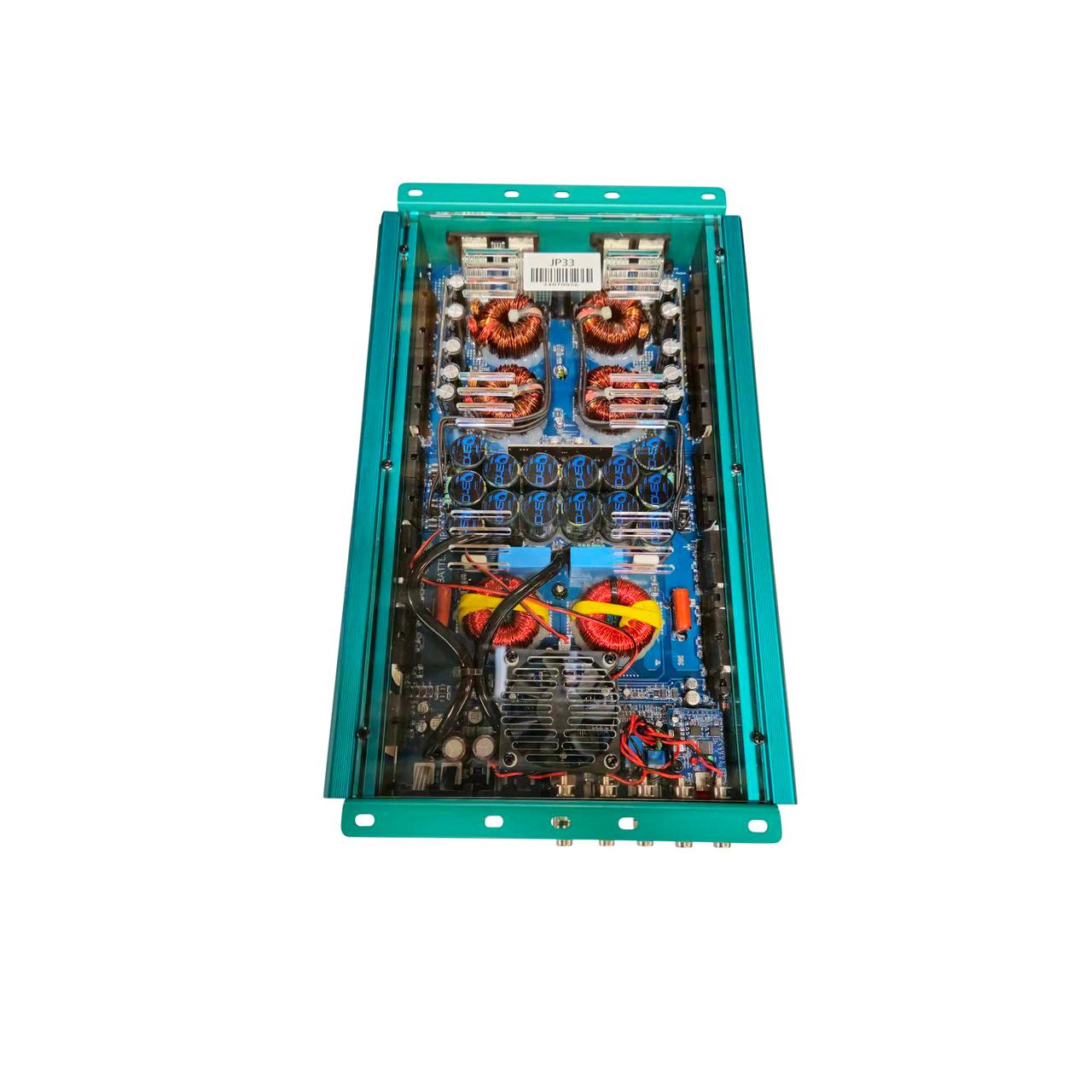 DOWN4SOUND | JP33 TEAL | 3300W RMS AMPLIFIER - Down4Sound Shop