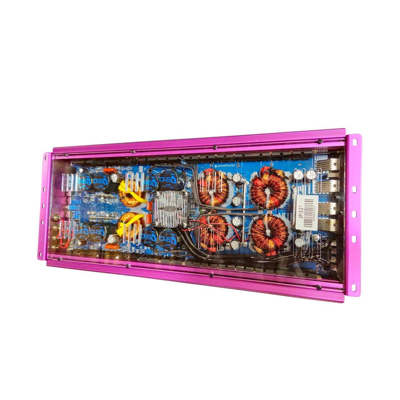 DOWN4SOUND | JP322 PURPLE | 6000W RMS | 2 CHANNEL AMPLIFIER