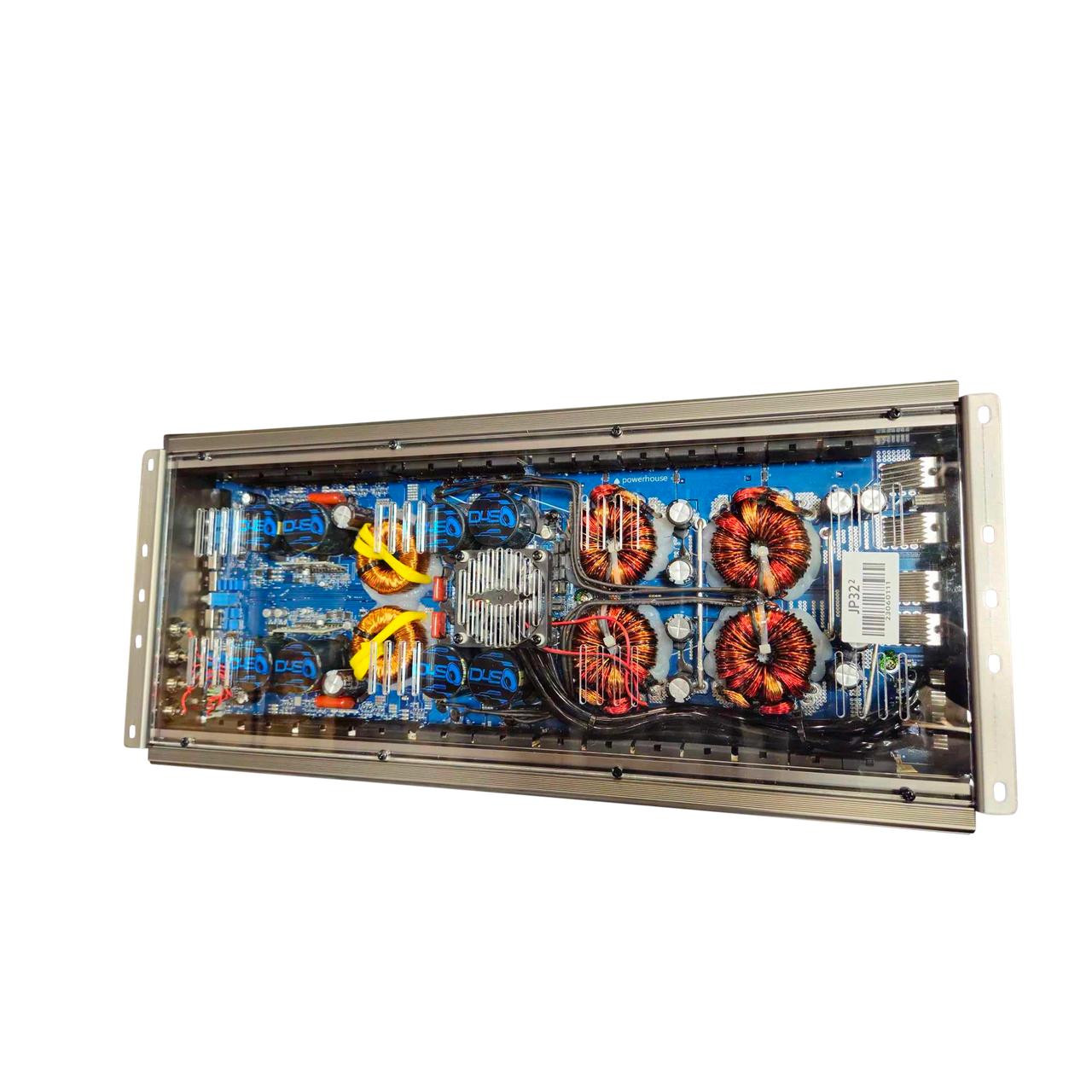 DOWN4SOUND | JP322 TITANIUM | 6000W RMS | 2 CHANNEL AMPLIFIER
