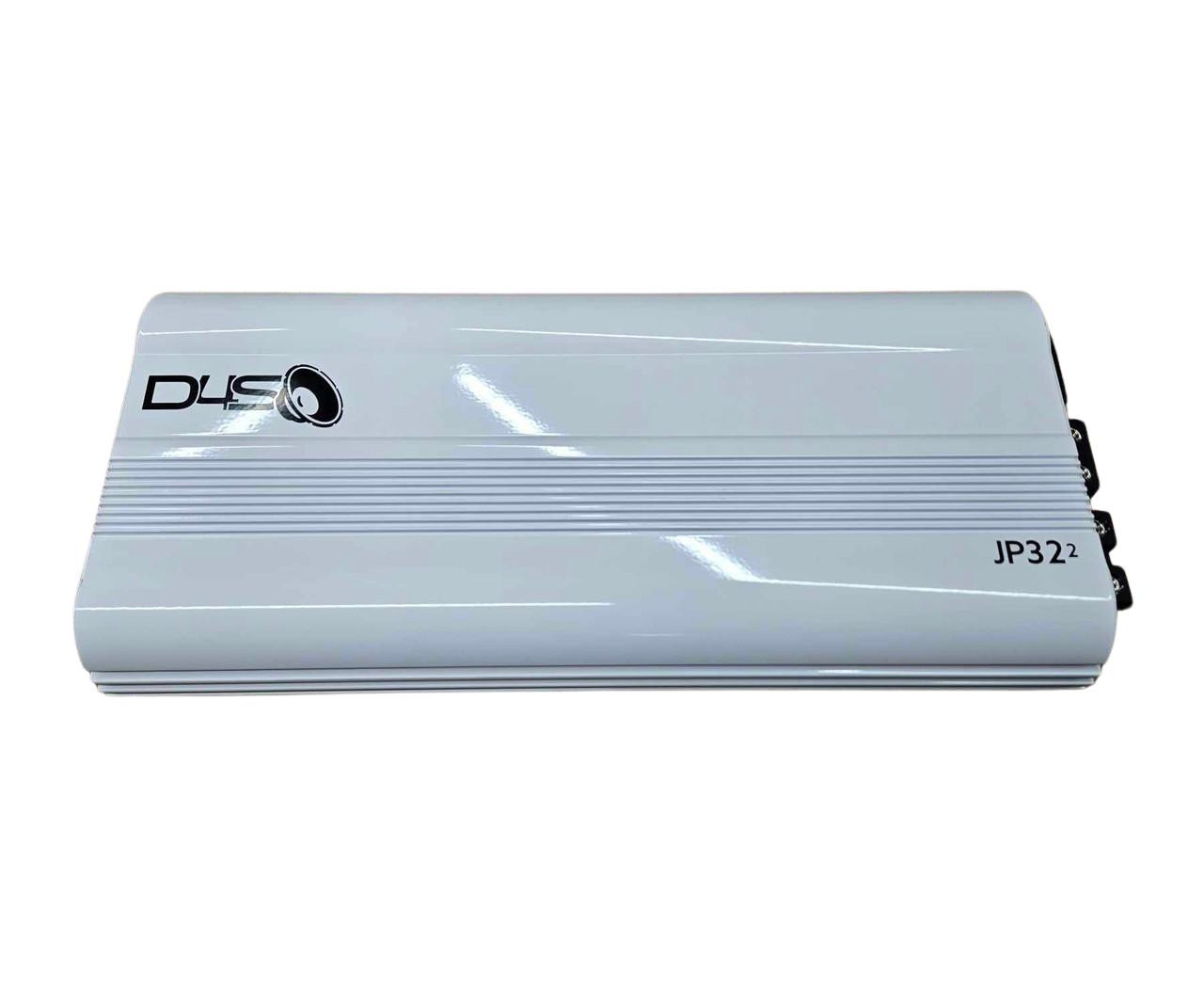 DOWN4SOUND | JP322 WHITE GLOSS | 6000W RMS | 2 CHANNEL AMPLIFIER