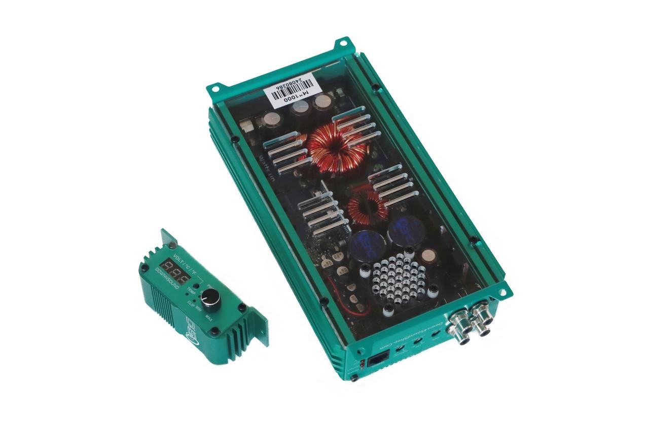 DOWN4SOUND | MM1000 (MINI MAXX) - TEAL | 1000W RMS MINI CAR AUDIO