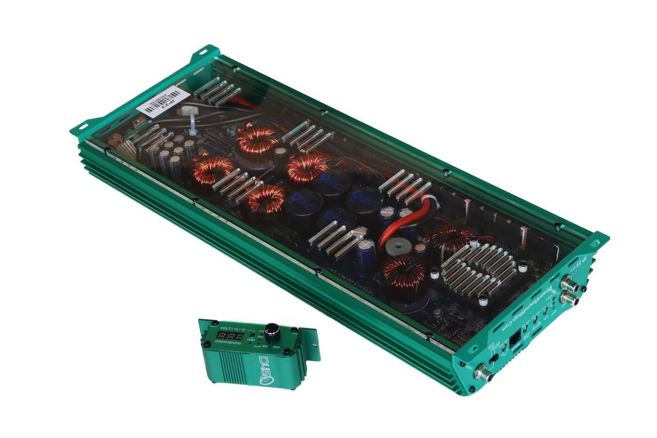 DOWN4SOUND | JP23 V1.5 ELITE TEAL | 2300W RMS CAR AMPLIFIER DOWN4SOUND | JP23 V1.5 ELITE TEAL | 2300W RMS CAR AMPLIFIER