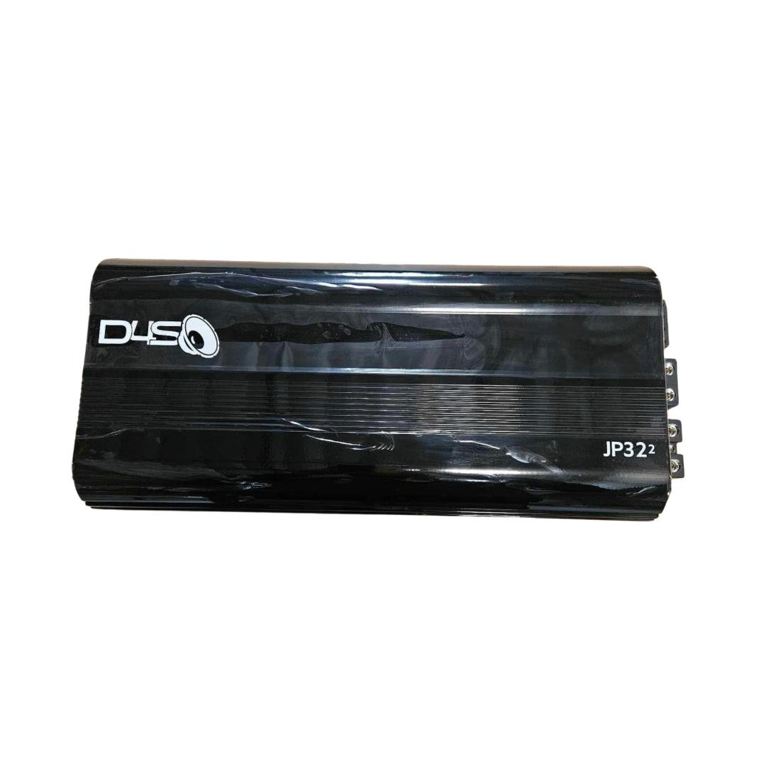 DOWN4SOUND | JP322 BLACK GLOSS | 6000W RMS | 2 CHANNEL AMPLIFIER