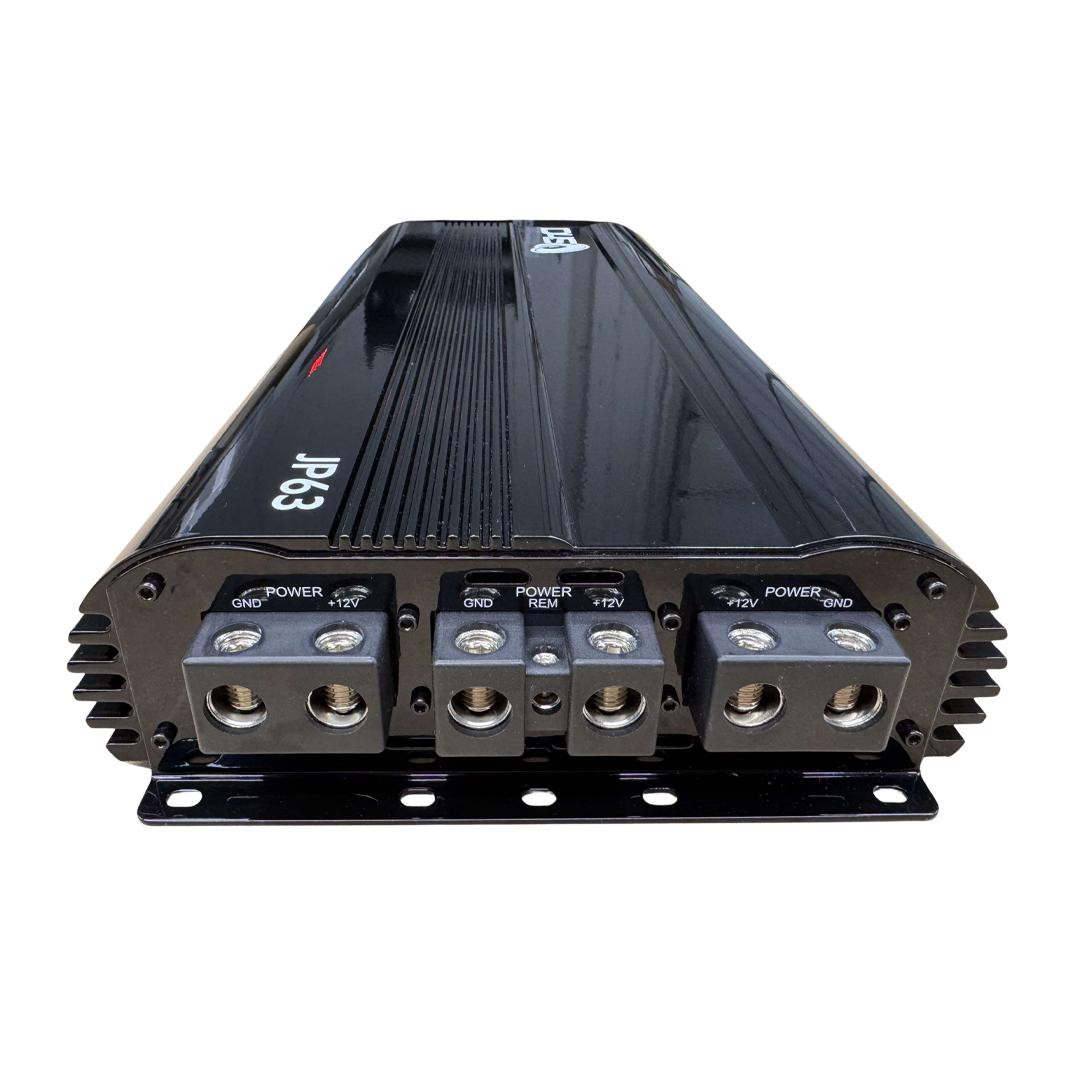 DOWN4SOUND | JP63 BLACK GLOSS | 6300W RMS AMPLIFIER - Down4Sound Shop