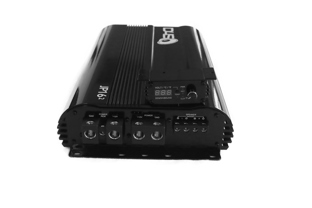 DOWN4SOUND | JP16.2 BLACK GLOSS | 3200W RMS | 2 CHANNEL AMPLIFIER