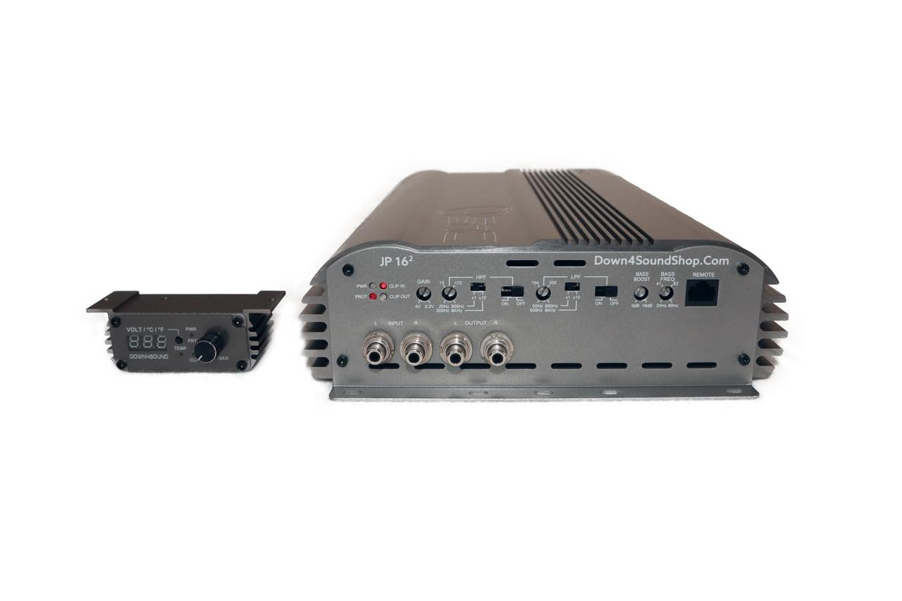 DOWN4SOUND | JP16.2 GRAY | 3200W RMS | 2 CHANNEL AMPLIFIER