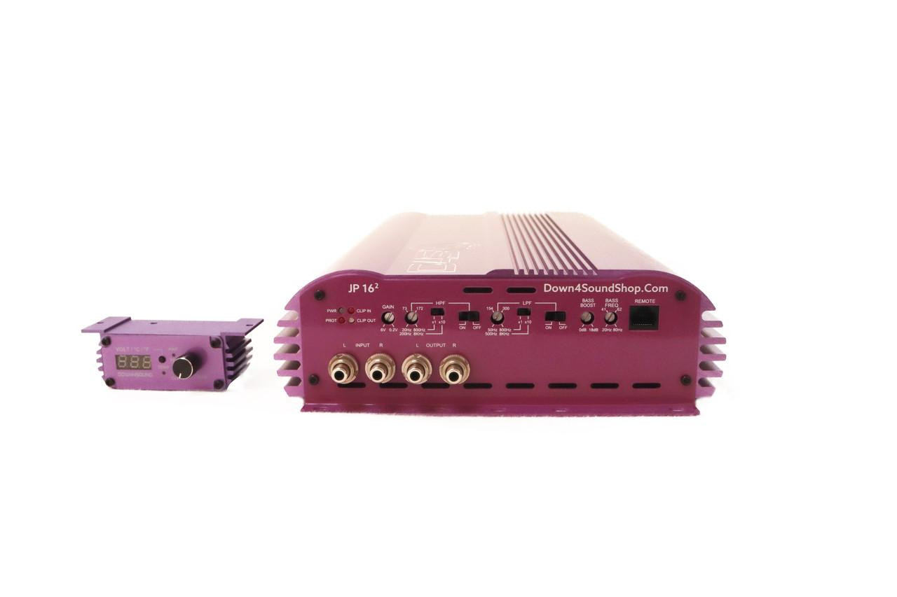 DOWN4SOUND | JP16.2 PURPLE | 3200W RMS | 2 CHANNEL AMPLIFIER